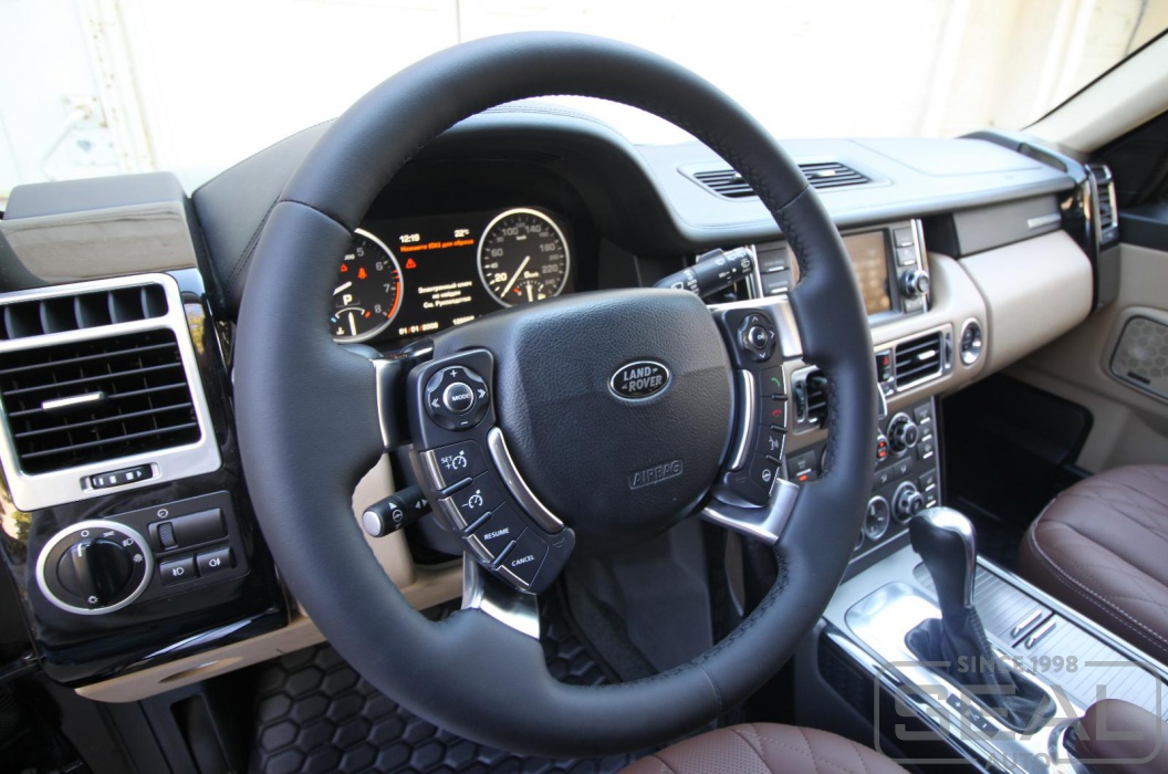 Как снять руль на рендж ровер l322 Дооснащение подогревом руля Land Rover Range Rover Sport (1G), 3 л, 2011 года