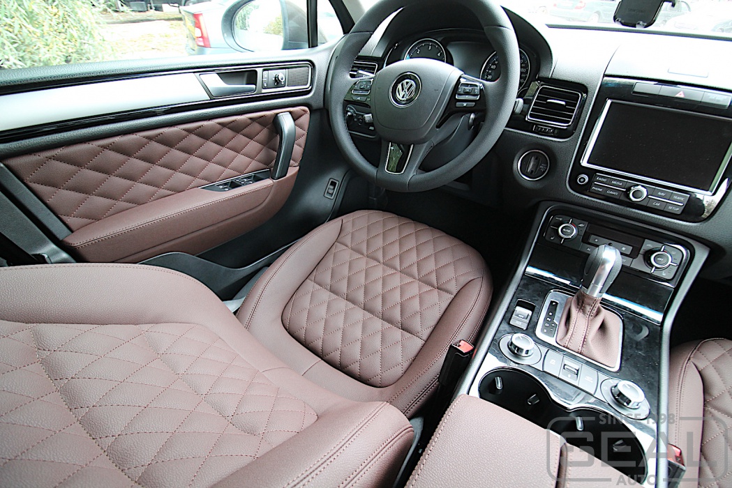 Touareg перетяжка салона