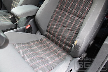 Volkswagen Golf GTI Ремонт обивки сидения