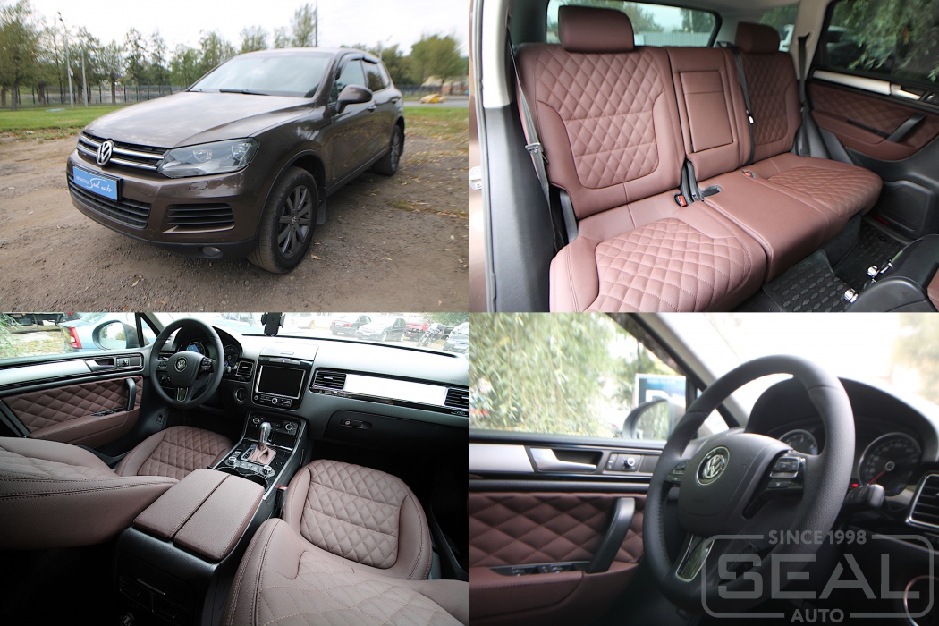 Touareg перетяжка салона