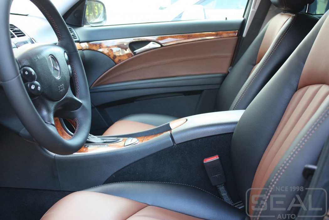 перетяжка салона мерседес w211