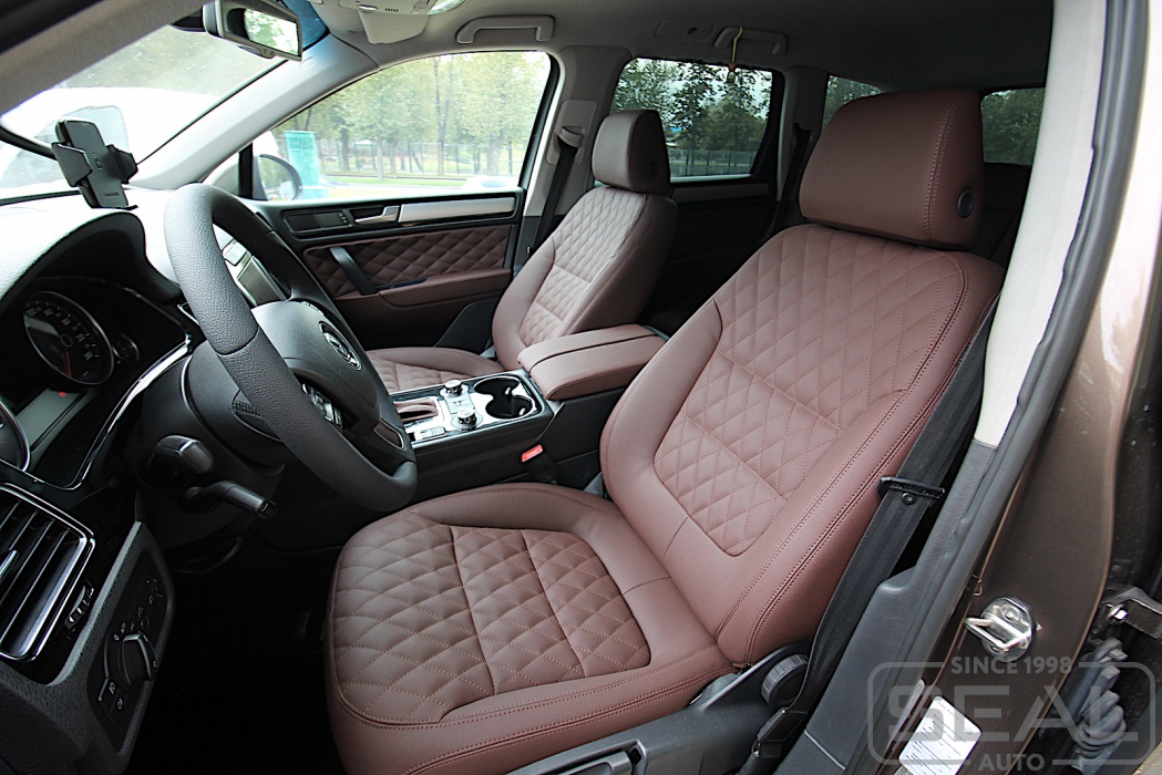 Touareg перетяжка салона