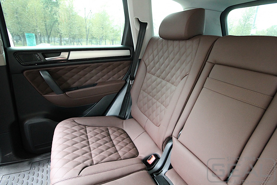 Touareg перетяжка салона