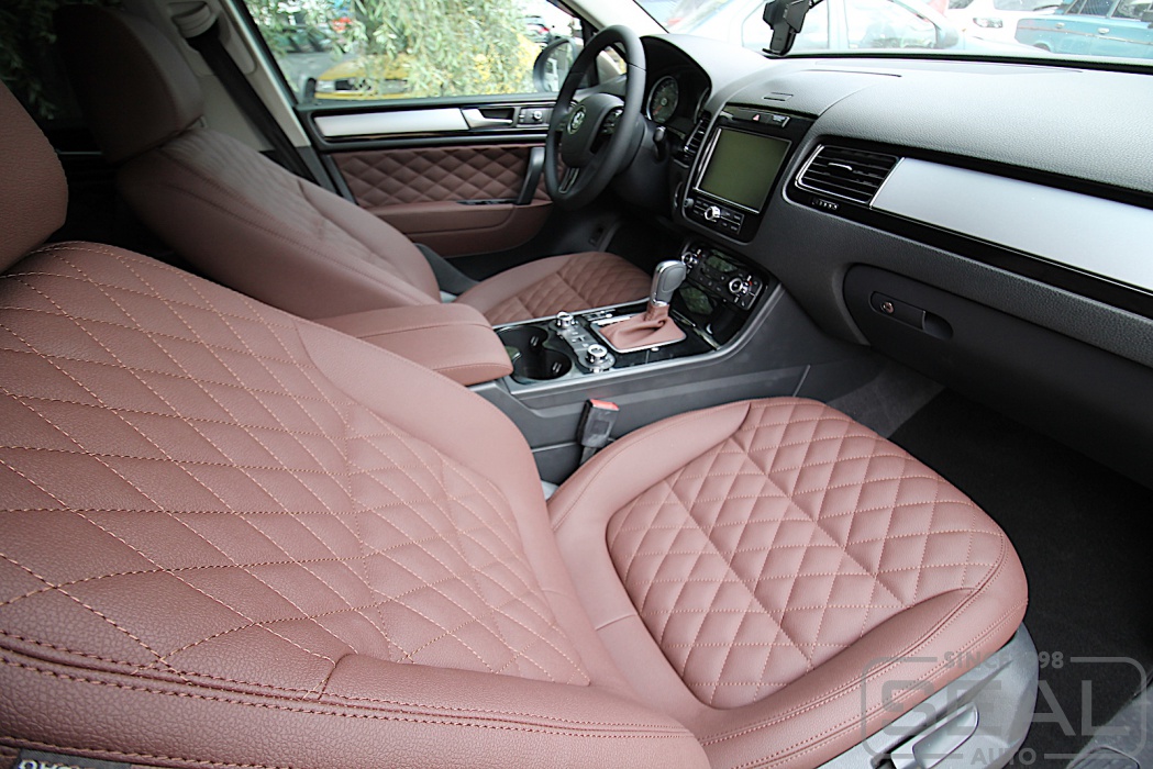 Touareg перетяжка салона